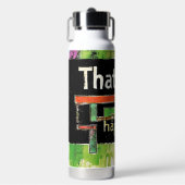 Schöne Zitate NO.2 Wasserflasche Trinkflasche (Vorderseite)