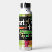 Schöne Zitate NO.2 Wasserflasche Trinkflasche (Links)