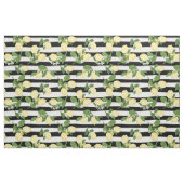 Schöne Zitronen und Blütenpadel Stoff (Fat Quarter (45,7 x 55,9 cm))
