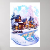 Schöne Zuhause | Art der AI Poster (Vorne)