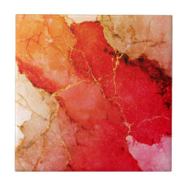 Schöne Zuhause-Fliesen blau, goldfarben Fliese