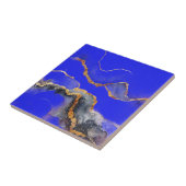 Schöne Zuhause-Fliesen blau, goldfarben Fliese (Seite)