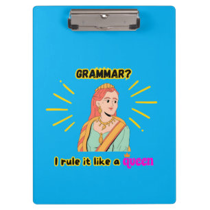 Schöne Zwischenablage: Seien Sie wie Grammar Queen Klemmbrett