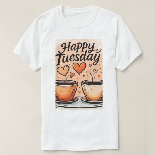 Schönen Dienstag T-Shirt (Design vorne)