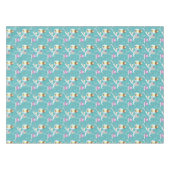 Schönen Eulen zum Wintertag Tischdecke (Vorderseite (Horizontal))