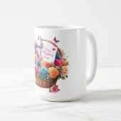 Schönen glücklichen Muttertag, Mama Kaffeetasse (VorderseiteRechts)