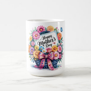 Schönen glücklichen Muttertag Mama Kaffeetasse