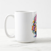Schönen glücklichen Muttertag Mama Kaffeetasse (Links)
