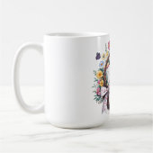 Schönen glücklichen Muttertag Mama Kaffeetasse (Links)