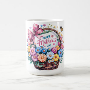Schönen glücklichen Muttertag Mama Kaffeetasse