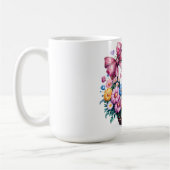 Schönen glücklichen Muttertag Mama Kaffeetasse (Links)