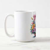 Schönen glücklichen Muttertag Mama Kaffeetasse (Links)
