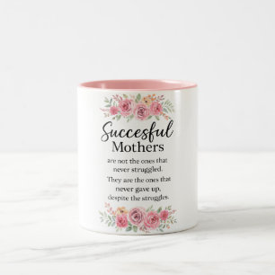 Schönen glücklichen Muttertag, Mama Zweifarbige Tasse