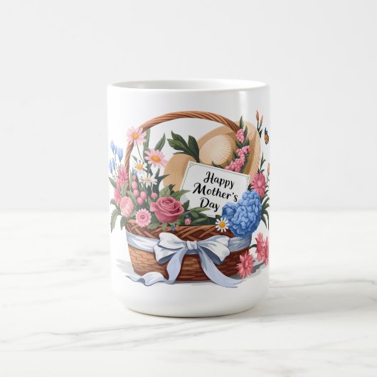 Schönen glücklichen Muttertag Mutter Kaffeetasse (Mittel)