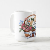 Schönen glücklichen Muttertag Mutter Kaffeetasse (Vorderseite Links)