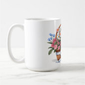 Schönen glücklichen Muttertag Mutter Kaffeetasse (Links)