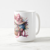 Schönen glücklichen Muttertag Mutter Kaffeetasse (VorderseiteRechts)
