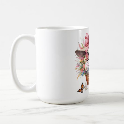 Schönen glücklichen Muttertag Mutter Kaffeetasse (Links)