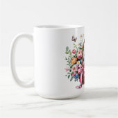 Schönen glücklichen Muttertag Mutter Kaffeetasse (Links)