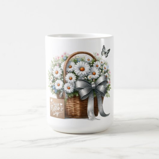 Schönen glücklichen Muttertag Mutter Kaffeetasse (Mittel)