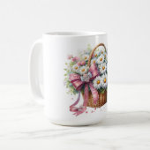 Schönen glücklichen Muttertag Mutter Kaffeetasse (Vorderseite Links)