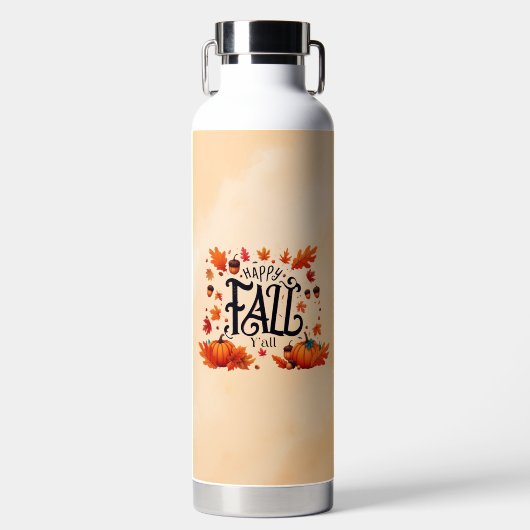 Schönen Herbst euch allen, Klassiker Trinkflasche (Vorderseite)