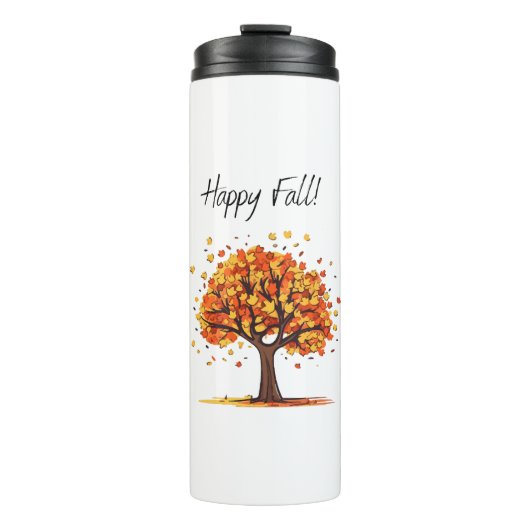 Schönen Herbst! Thermosbecher (Vorderseite)