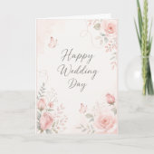Schönen Hochzeitstag! Karte (Vorderseite)