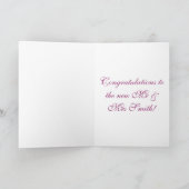 Schönen Hochzeitstag! Karte (Innenseite)