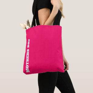 Schönen Muttertag elegantes weißes Skript Custom Tasche