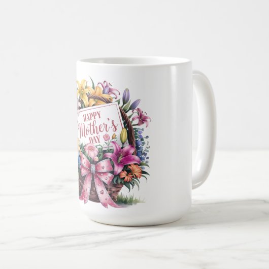 Schönen Muttertag, Mama Kaffeetasse (VorderseiteRechts)