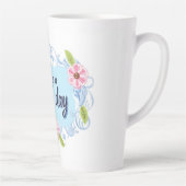Schönen Tag Blau Milchtasse (Rechts)