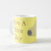 Schönen Tag Kaffeetasse (Vorderseite Links)