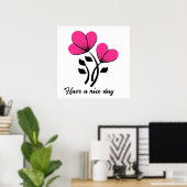 Schönen Tag noch Poster (Heimbüro)