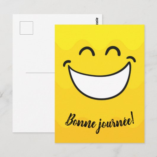 Schönen Tag noch! Postkarte (Vorne/Hinten)