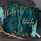 Schöner 30. Geburtstag Einladung