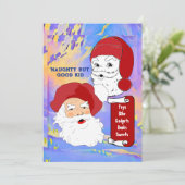 Schöner, aber guter Weihnachtsmann - Weihnachten B (Stehend Vorderseite)
