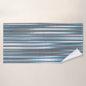 Schöner, abstrakter, blauer Hintergrund mit l Badehandtuch (Badehandtuch)