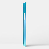 Schöner, abstrakter, blauer Hintergrund mit l Case-Mate iPhone Hülle (Rückseite / Rechts)