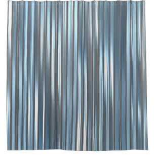 Schöner, abstrakter, blauer Hintergrund mit l Duschvorhang