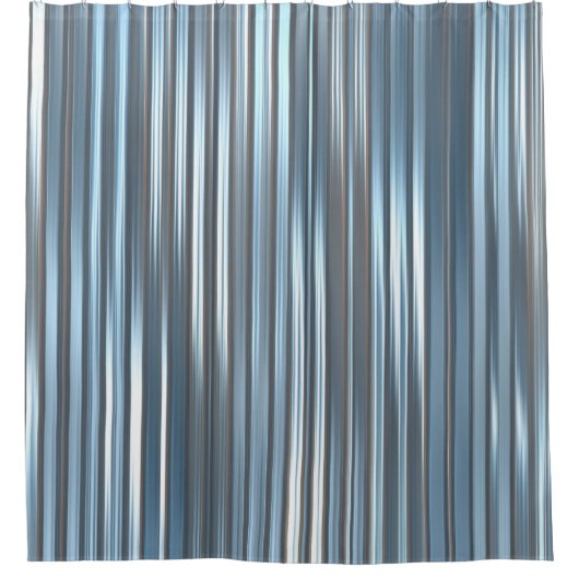 Schöner, abstrakter, blauer Hintergrund mit l Duschvorhang (Vorderseite)