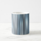 Schöner, abstrakter, blauer Hintergrund mit l Kaffeetasse (Mittel)