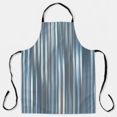 Schöner, abstrakter, blauer Hintergrund mit l Schürze (Vorderseite)