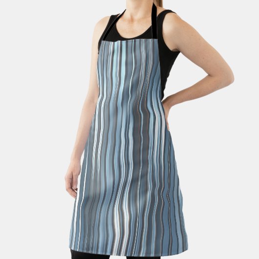 Schöner, abstrakter, blauer Hintergrund mit l Schürze (InSitu)