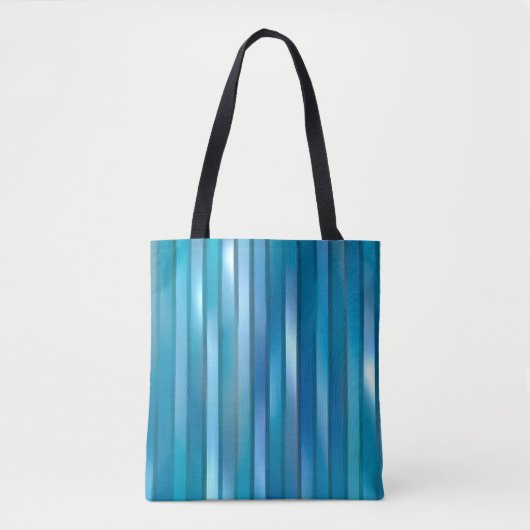 Schöner, abstrakter, blauer Hintergrund mit l Tasche (Vorderseite)