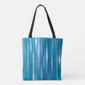 Schöner, abstrakter, blauer Hintergrund mit l Tasche (Rückseite)