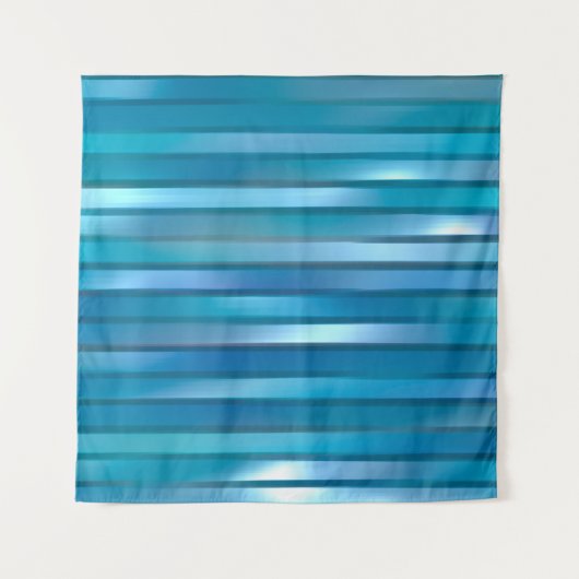 Schöner, abstrakter, blauer Hintergrund mit l Wandteppich (Vorderseite (Horizontal))