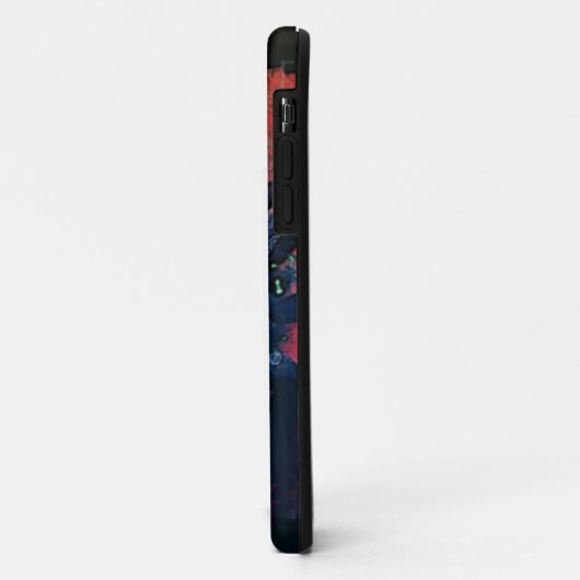 Schöner abstrakter Blumentelefonkasten Case-Mate iPhone Hülle (Hinten/Links)