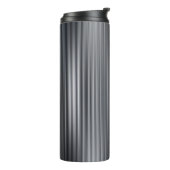 Schöner abstrakter, grau Hintergrund mit l Thermosbecher (Nach links gedreht)