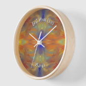 Schöner Abstrakter Marmor flüssig Uhr (Winkel)